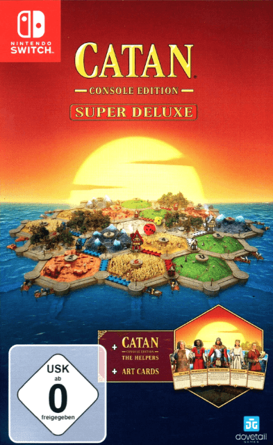 Catan: Console Edition [Super Deluxe] box art for Nintendo Switch